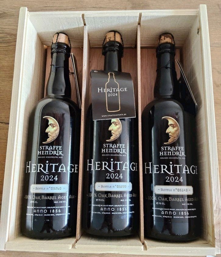 Straffe Hendrik Heritage 2024 Oak Barrel Aged 6 flessen kist, Ophalen of Verzenden, Nieuw, Flesje(s), Overige merken