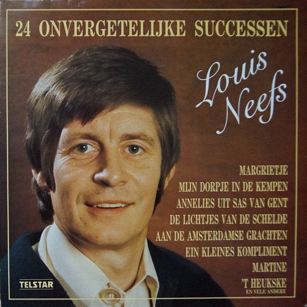LP - Louis Neefs - 24 Onvergetelijke Successen, LP, Ophalen of Verzenden, Zo goed als nieuw, Beschermende buitenhoes