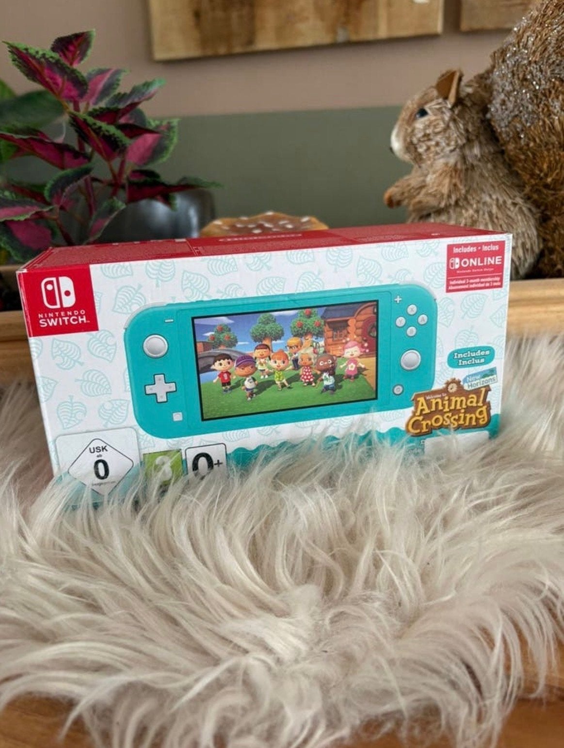 Nintendo Switch Lite Turquoise + Animal Crossing & Hoes, Spelcomputers en Games, Spelcomputers | Nintendo Switch Lite, Ophalen
