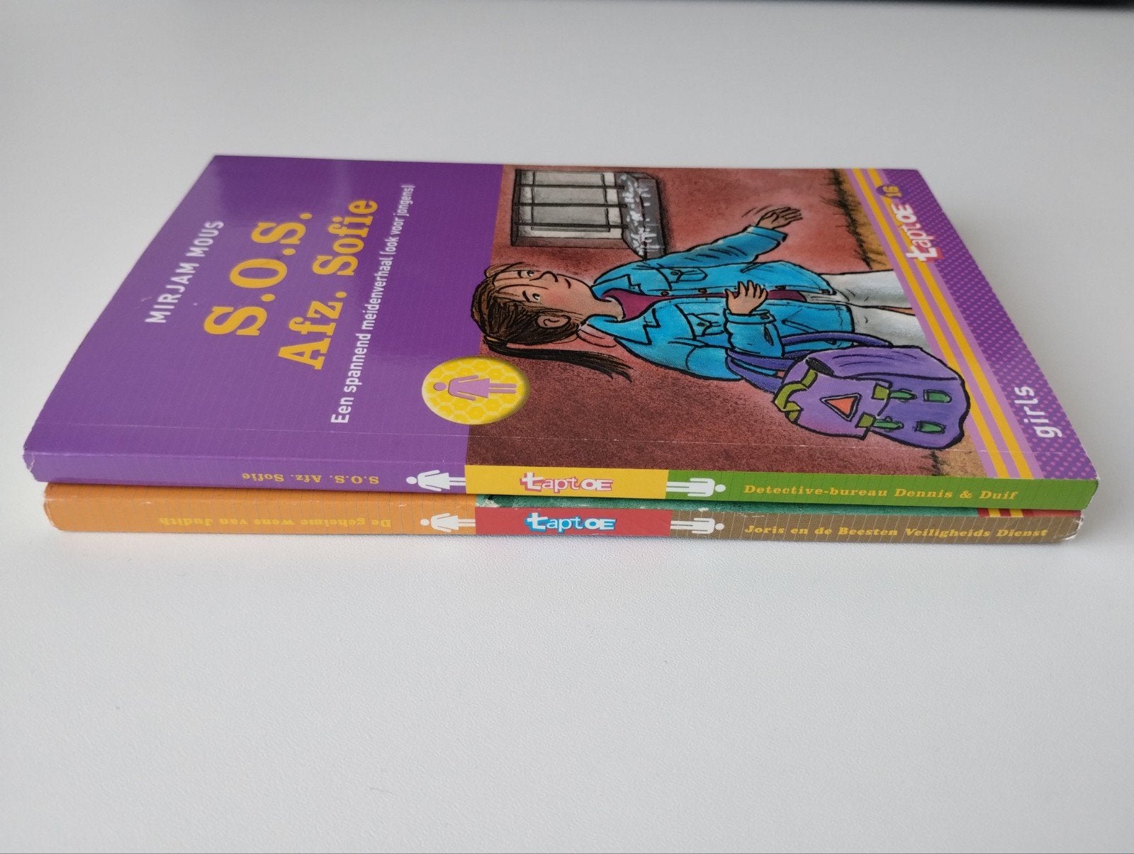 4 verhalen uit de serie van "Taptoe" - 2 boeken - gratis!, Ophalen, Gelezen, Fictie
