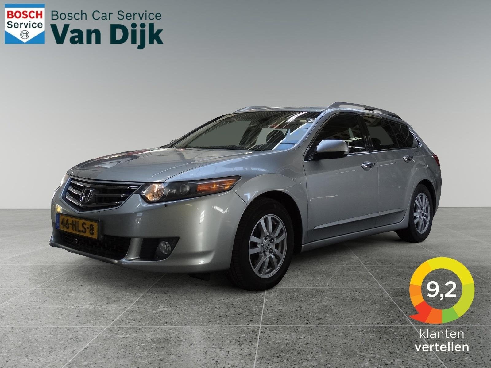 Honda Accord Tourer 2.0i Elegance automaat / Trekhaak /, Auto's, Gebruikt, Verwarmde buitenspiegels, Origineel Nederlands, Euro 4