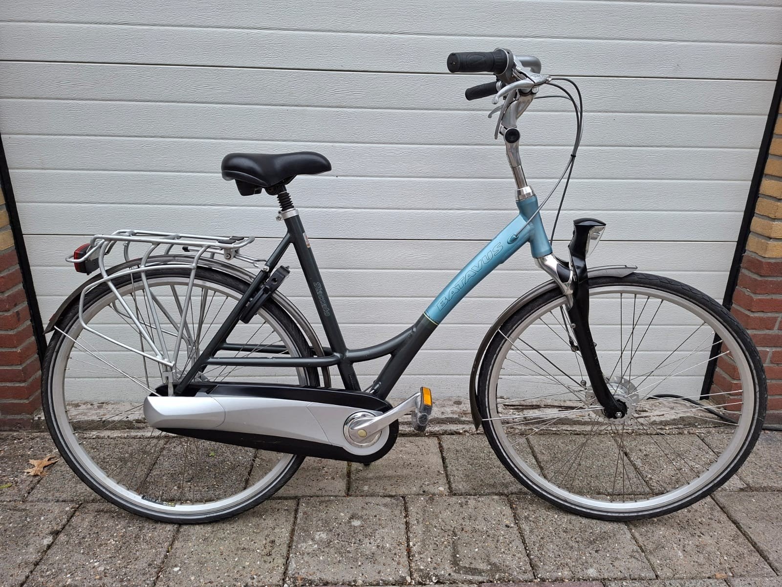 Te koop: Keurig nette Batavus staccato damesfiets, Ophalen, Gebruikt, Versnellingen, Batavus