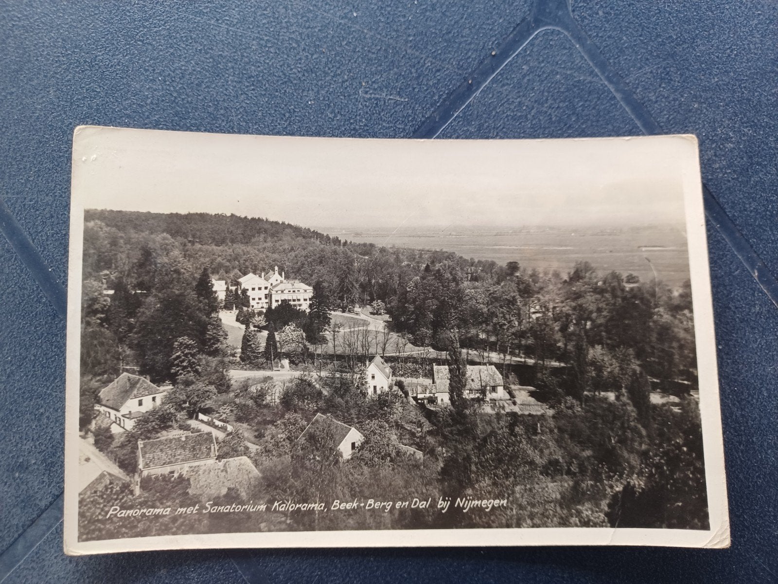 Beek Berg en Dal bij Nijmegen Panorama Sanatorium, Ophalen of Verzenden, 1940 tot 1960, Gelopen, Gelderland