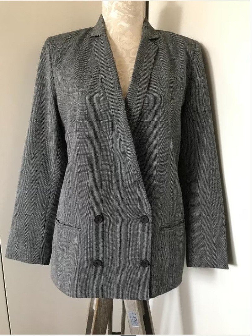 Vintage Jaren 80 Jasje, Foxy Fashion, Zwart, Ophalen of Verzenden, Zo goed als nieuw