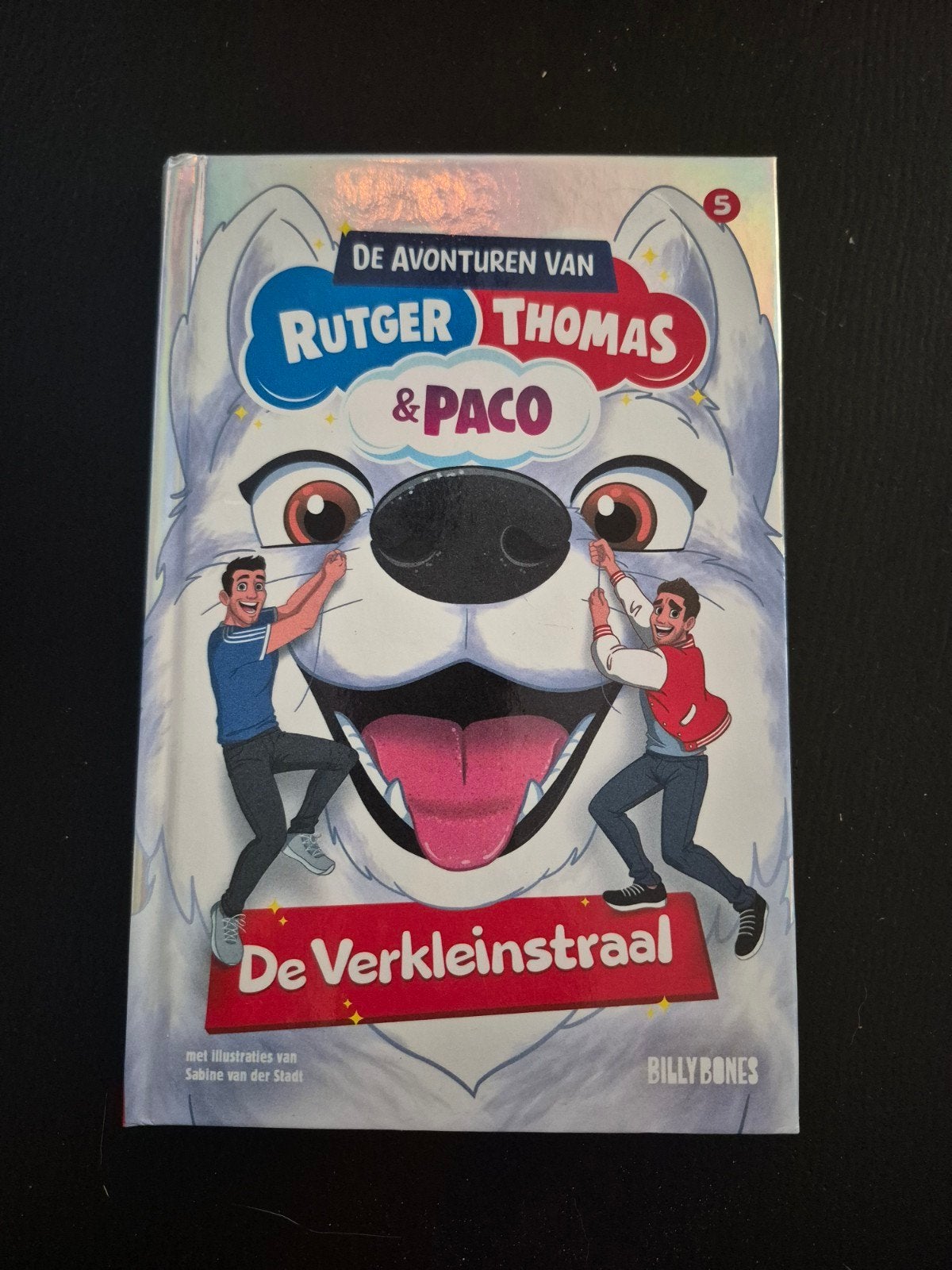 De Avonturen van Rutger, Thomas & Paco: De Verkleinstraal, Verzenden, Zo goed als nieuw, Rutger Vink, Thomas van Grinsven, Fictie
