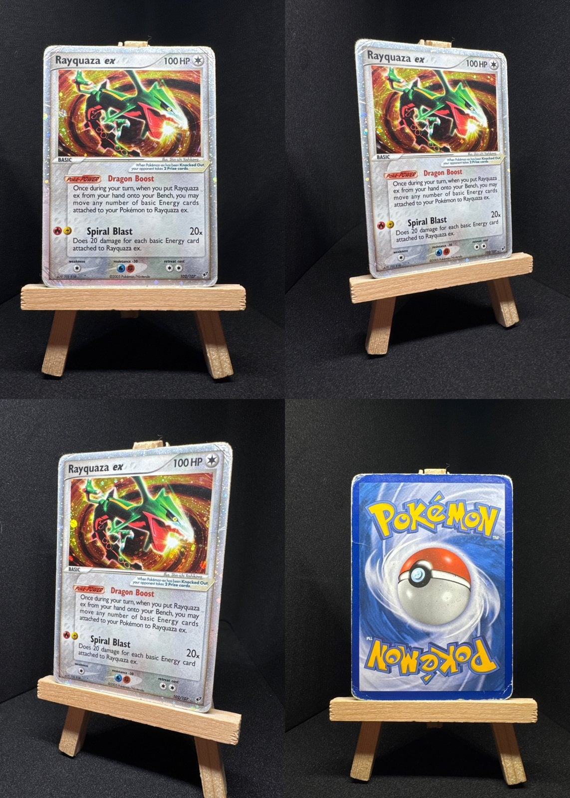 Rayquaza ex 102/107, Ophalen of Verzenden, Zo goed als nieuw
