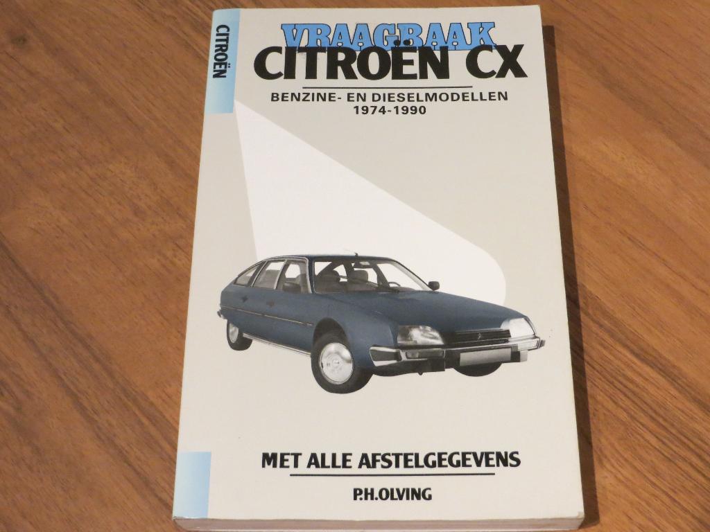 Vraagbaak Citroen CX, CX injectie CX GTi Turbo +diesel 74-90, Ophalen of Verzenden