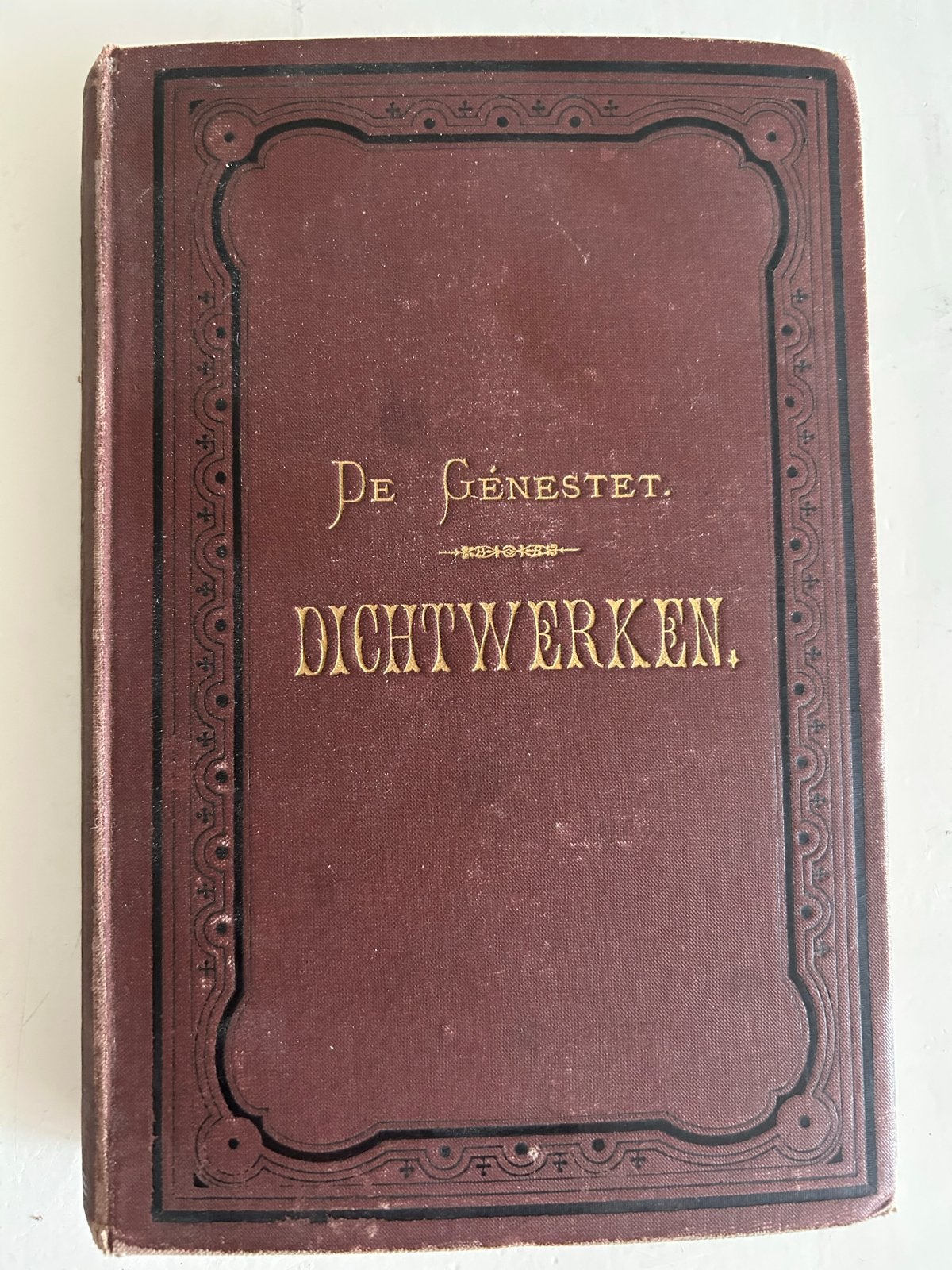De Dichtwerken van P.A. de Génestet - Vierde Druk 1877, Ophalen, Gelezen, Nederland