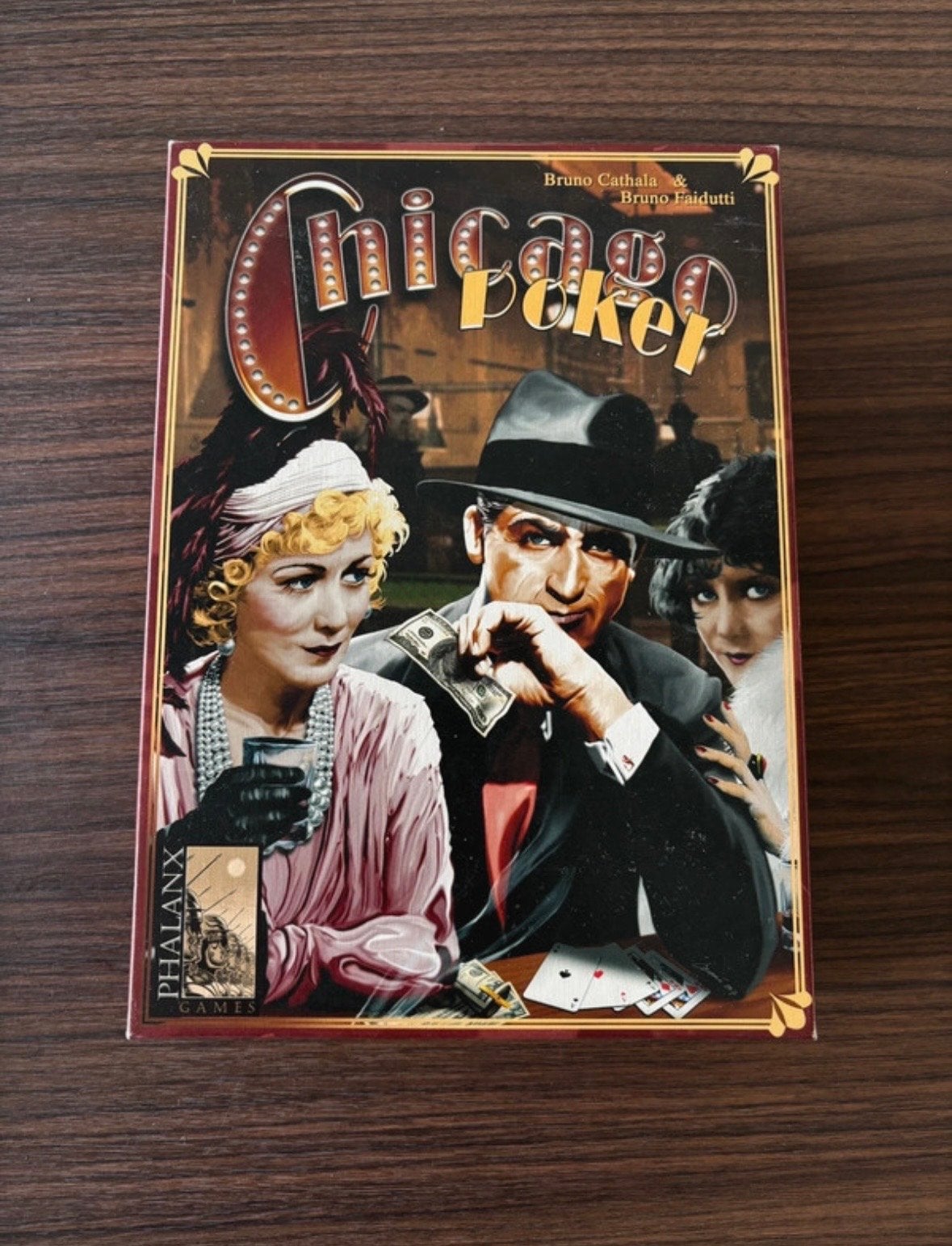 Chicago Poker Bordspel - Strategisch Kaartspel, Drie of vier spelers, Ophalen of Verzenden, Zo goed als nieuw