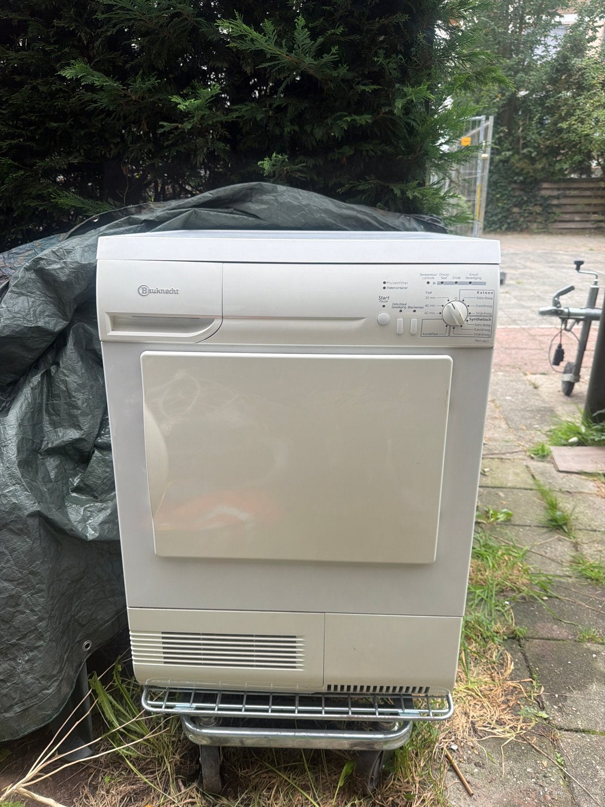 Bauknecht TRKD 6625 Condensdroger, Witgoed en Apparatuur, Ophalen, 6 tot 8 kg, Gebruikt, Voorlader