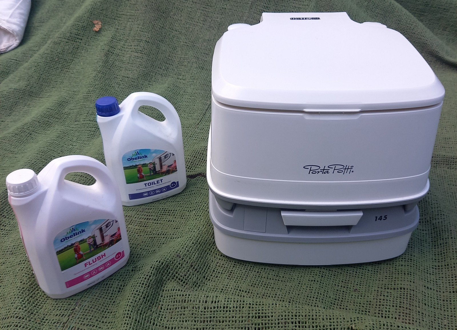 Porta Potti 145 met vloeistoffen - Nieuw en ongebruikt, Ophalen