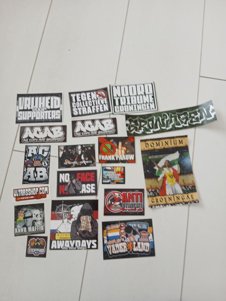 Fc groningen stickers, Ophalen of Verzenden, Zo goed als nieuw