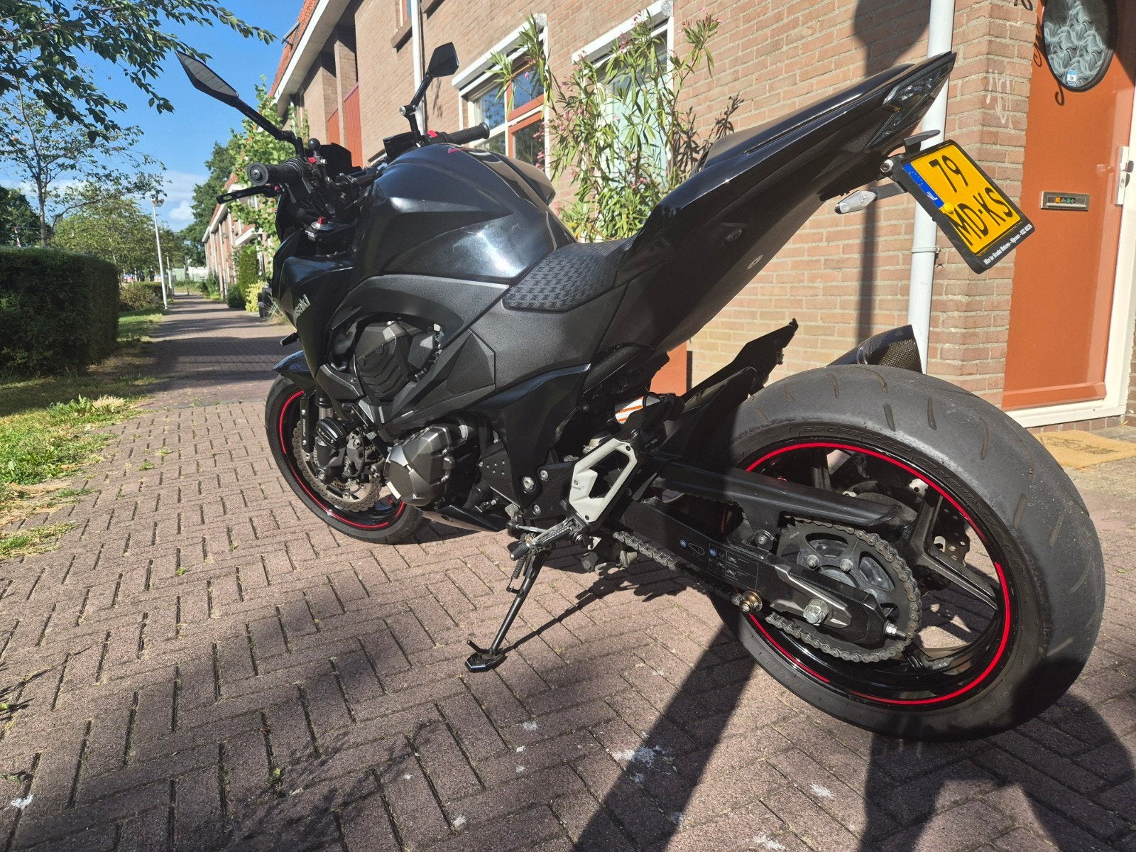 Kawasaki Z800 - Naked Bike met Akrapovic uitlaat, Motoren, Motoren | Kawasaki, Particulier, Naked bike