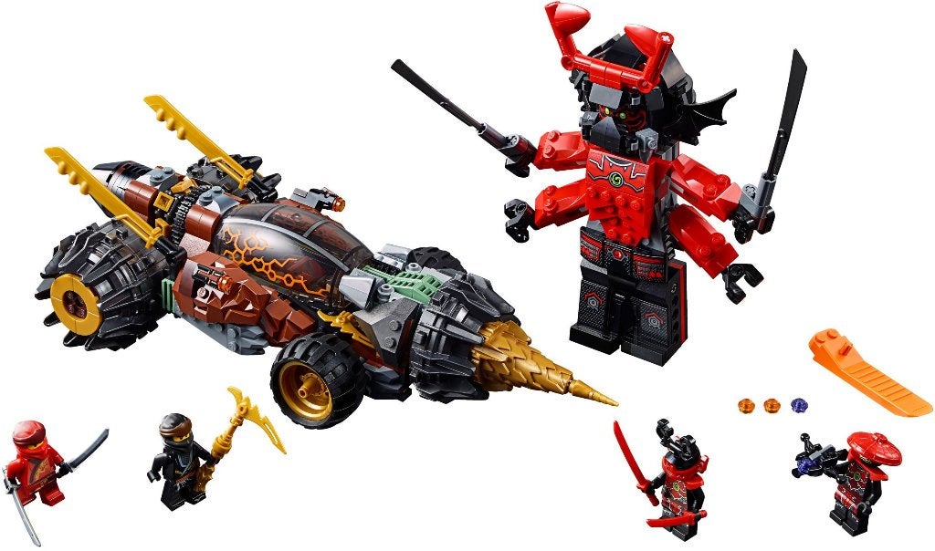 70669 - Ninjago: Cole's Earth Driller, Kinderen en Baby's, Speelgoed | Duplo en Lego, Hello@support.lego.com, Lego, Nieuw, Ophalen of Verzenden