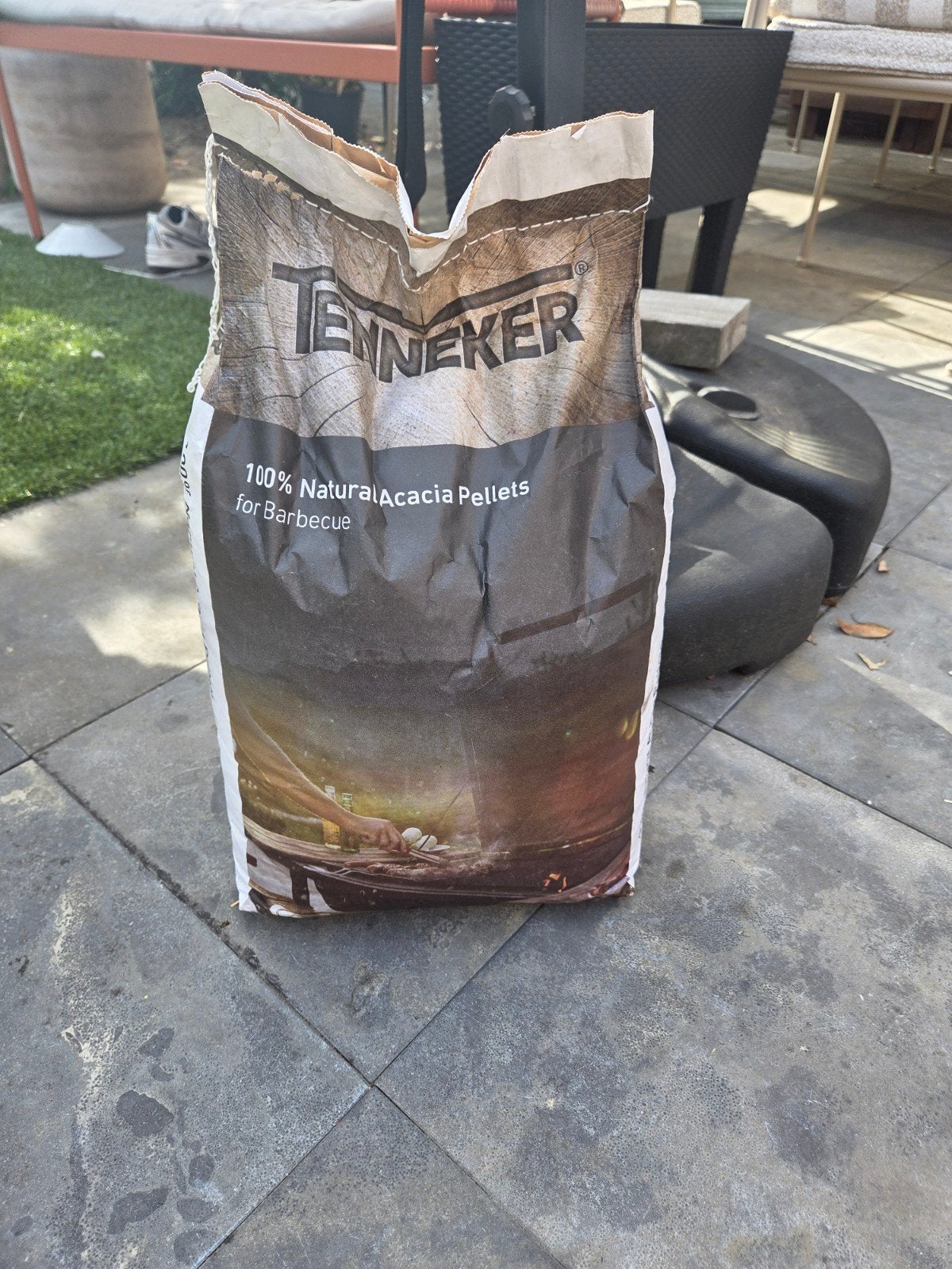 Tenneker Acacia Pellets voor Barbecue (10 kg), Ophalen, Nieuw, Tenneker