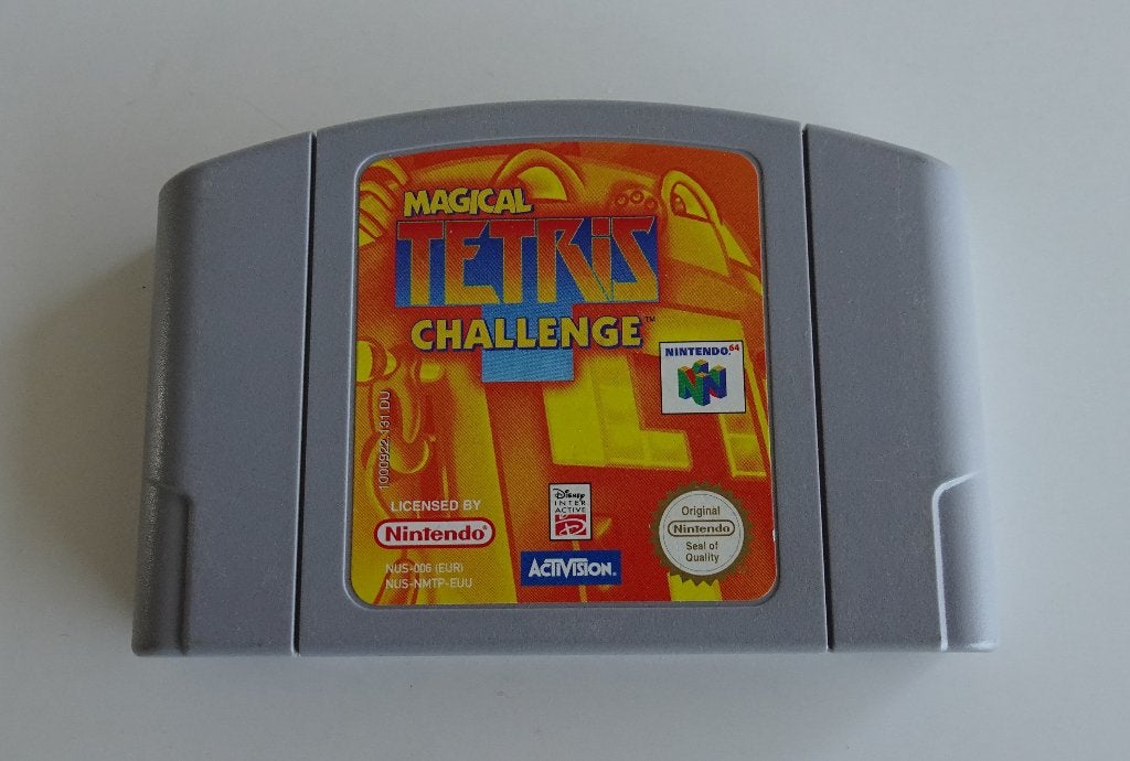 Magical Tetris Challenge voor Nintendo 64, Ophalen, Puzzel en Educatief, 1 speler, Zo goed als nieuw