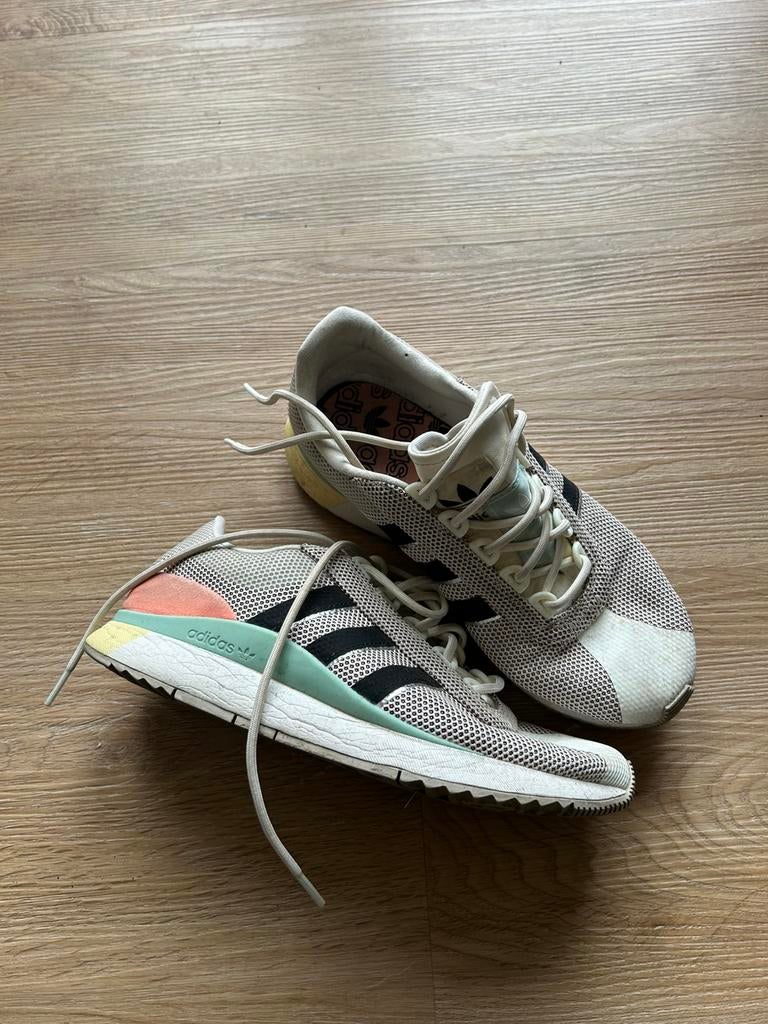 Adidas sneakers maat 39 1/3, Wit, Ophalen of Verzenden, Sneakers of Gympen, Gedragen