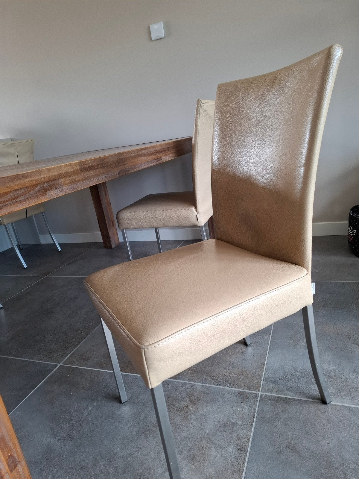 Bert Plantagie eetkamerstoelen (4 stuks), Huis en Inrichting, Stoelen, Ophalen, Modern design, Gebruikt, Overige kleuren