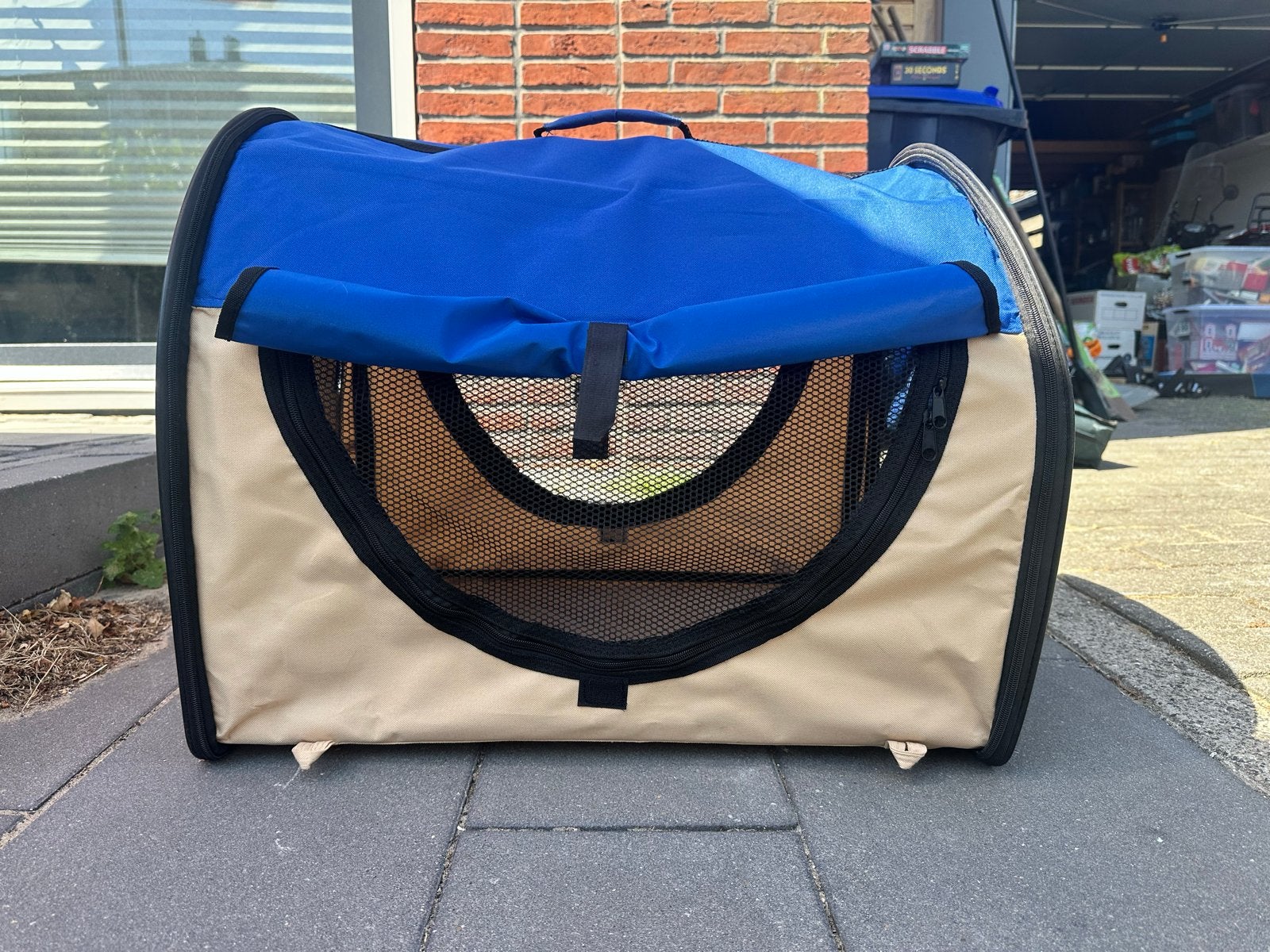 Opvouwbare reismand/ bench, Dieren en Toebehoren, Ophalen