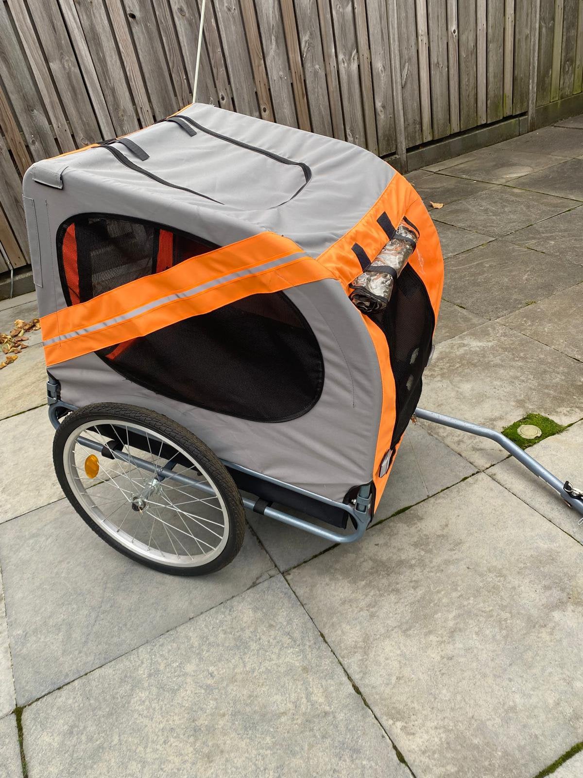 Hondenkar voor achter fiets, Ophalen, Zo goed als nieuw
