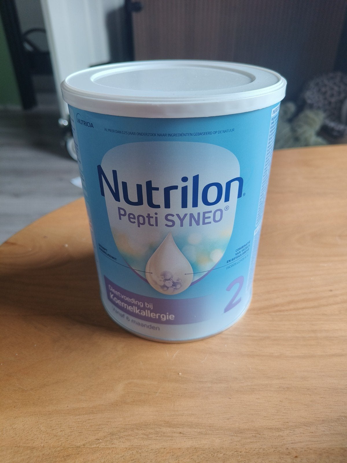 4blikken Nutrilon Pepti SYNEO 2 dieetvoeding koemelkallergie, Ophalen, Nieuw, Overige typen, Nutrilon