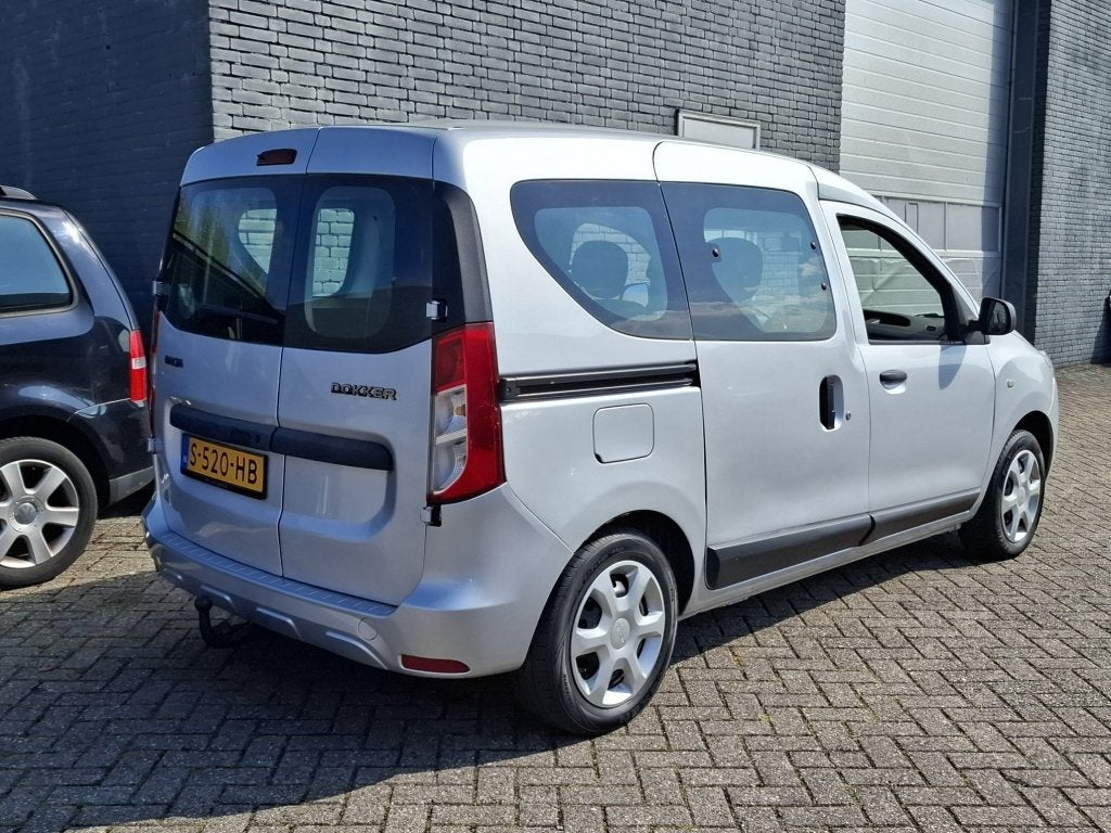 Dacia Dokker 1.2 TCe S&S Ambiance 52dkm ✅ 2 Schuifdeuren, Auto's, Dacia, Gebruikt, Euro 6, 4 cilinders, 116 pk