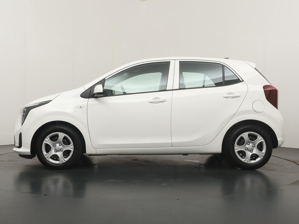 Kia Picanto 1.0 DPI DynamicLine - Achteruitrijcamera - Airco, Voorwielaandrijving, Stof, 4 stoelen, Wit