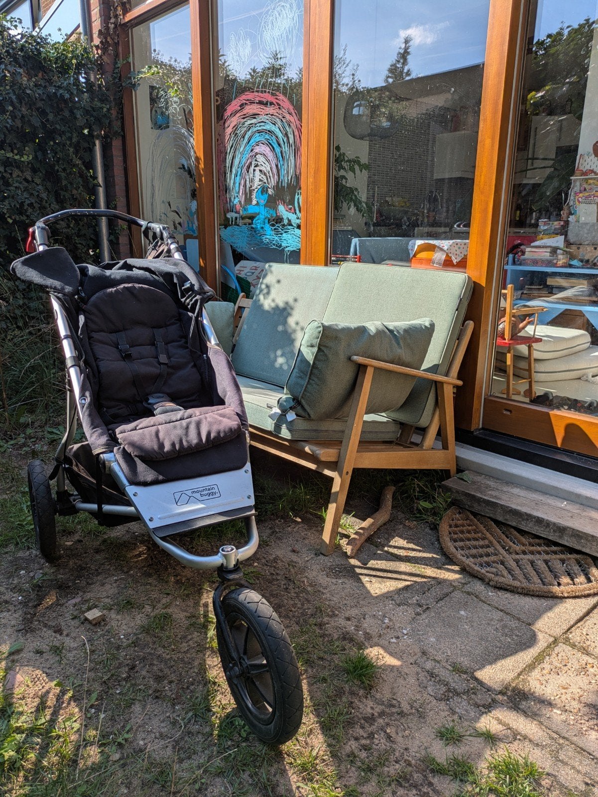 Mountain Buggy  (urban jungle) hardloop kinderwagen, Kinderen en Baby's, Gebruikt, Ophalen of Verzenden, Duowagen, Kinderwagen