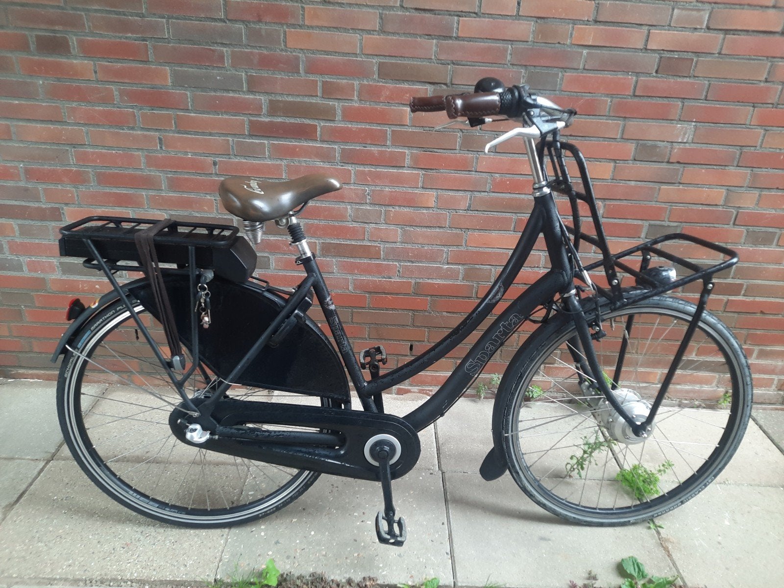 electrische transportfiets Sparta 28 inch 53 cm 5 standen 3V, Ophalen, Sparta Granny, 53 tot 56 cm, Versnellingen