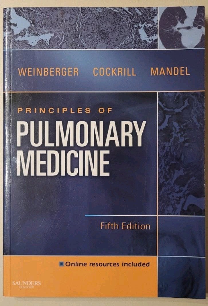 Principles of Pulmonary Medicine - Vijfde Editie, Weinberger, Cockrill, Mandel, Ophalen of Verzenden, Beta, WO