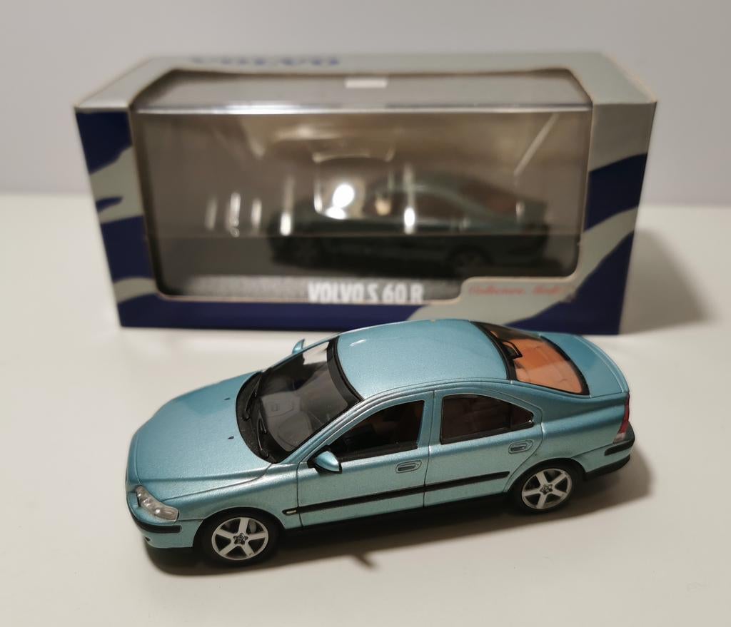 Volvo s60r flash green minichamps dealer 1/43, Ophalen of Verzenden, Nieuw, Auto, MiniChamps