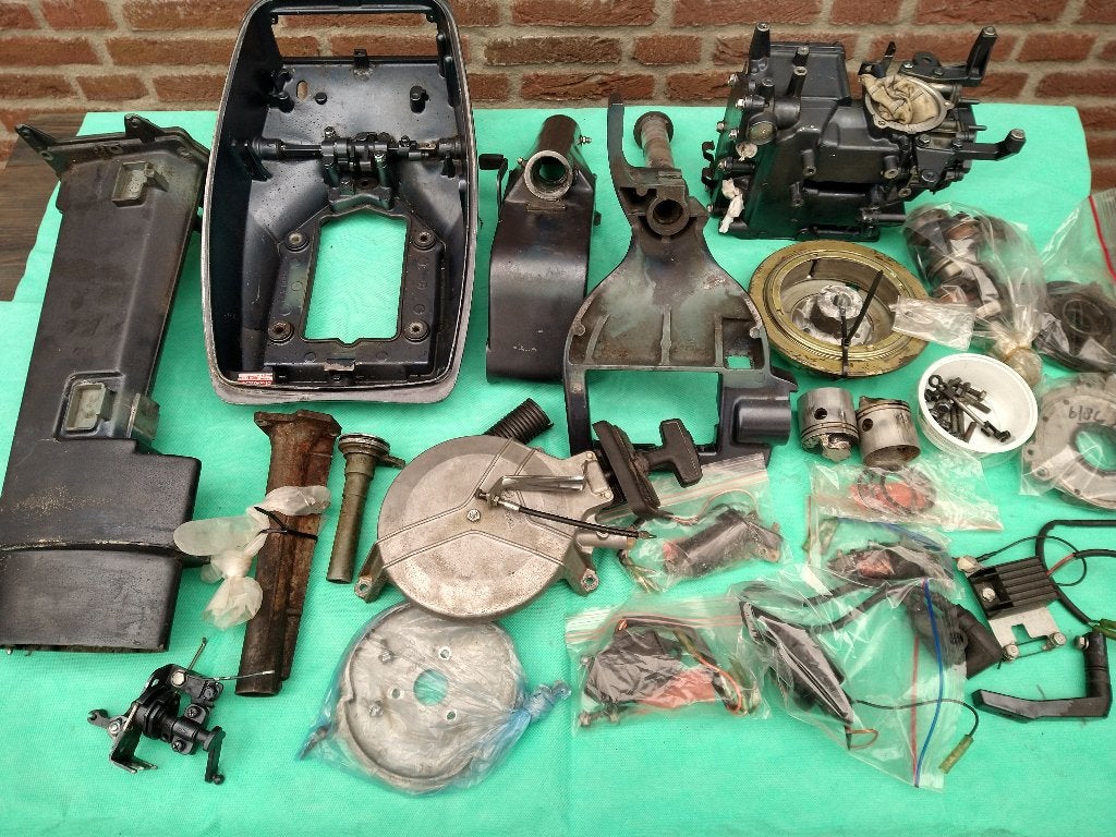 Diverse onderdelen Yamaha 6c  en 8c., Ophalen of Verzenden, Gebruikt, Motor en Techniek