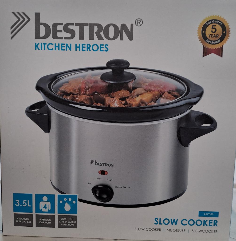 Slow cooker, Ophalen, Nieuw