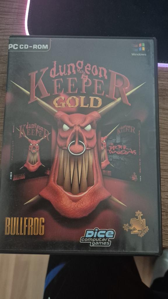 Dungeon Keeper Gold., Spelcomputers en Games, Games | Pc, Avontuur en Actie, 1 speler, Ophalen of Verzenden, Zo goed als nieuw