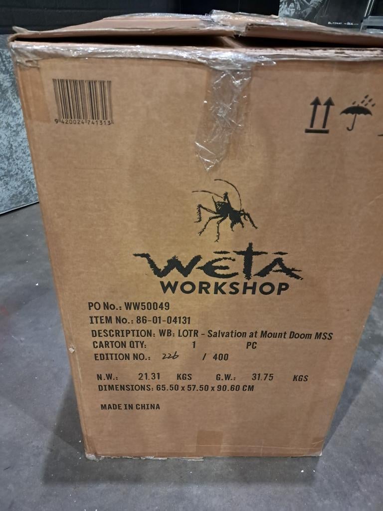 Weta master collection: salvation at mount doom, Ophalen, Nieuw, Beeldje of Buste