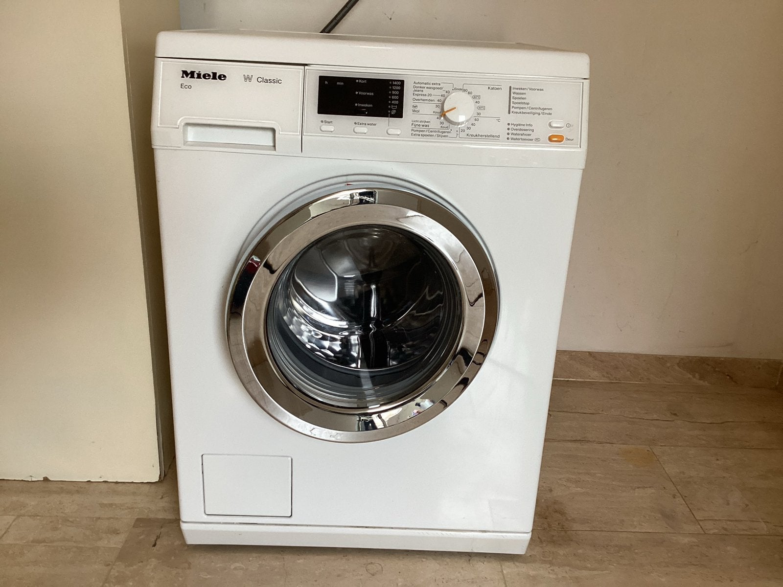 Miele W Classic Eco wasmachine - perfect werkend, Witgoed en Apparatuur, 6 tot 8 kg, Ophalen, Gebruikt, Voorlader
