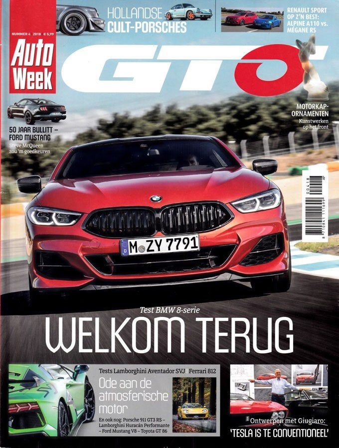 GTO 4 2018 : Renault Megane RS Sport - Alpine A110 - Toyota, Ophalen of Verzenden, Gelezen, Algemeen