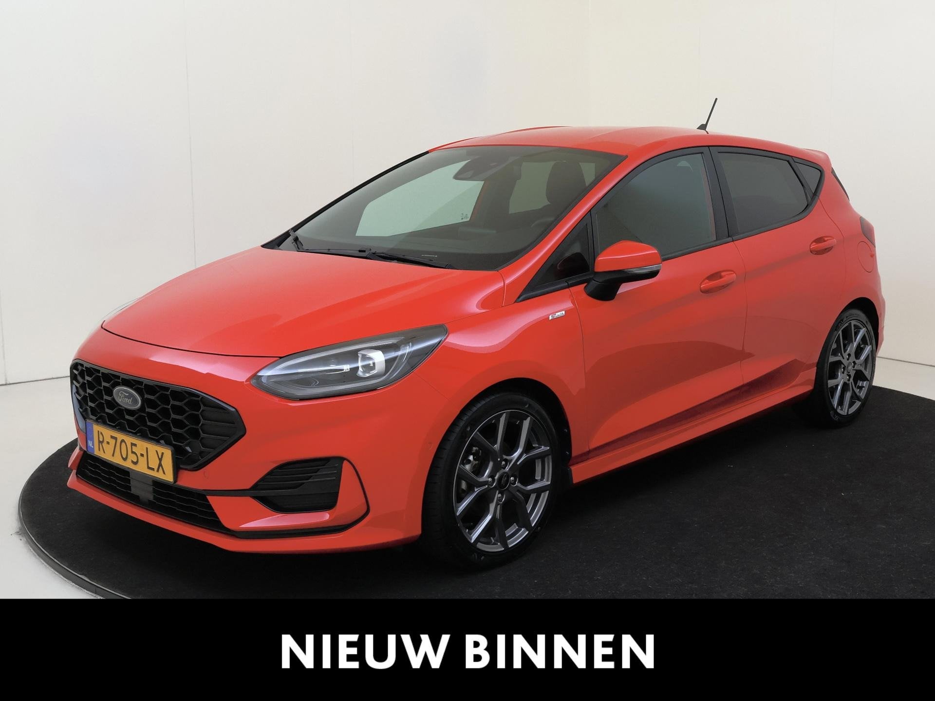 Ford Fiesta 1.0 EcoBoost Hybrid ST-Line X 125PK | BTW |Autom, Auto's, Euro 6, Verwarmde buitenspiegels, Origineel Nederlands, Bedrijf