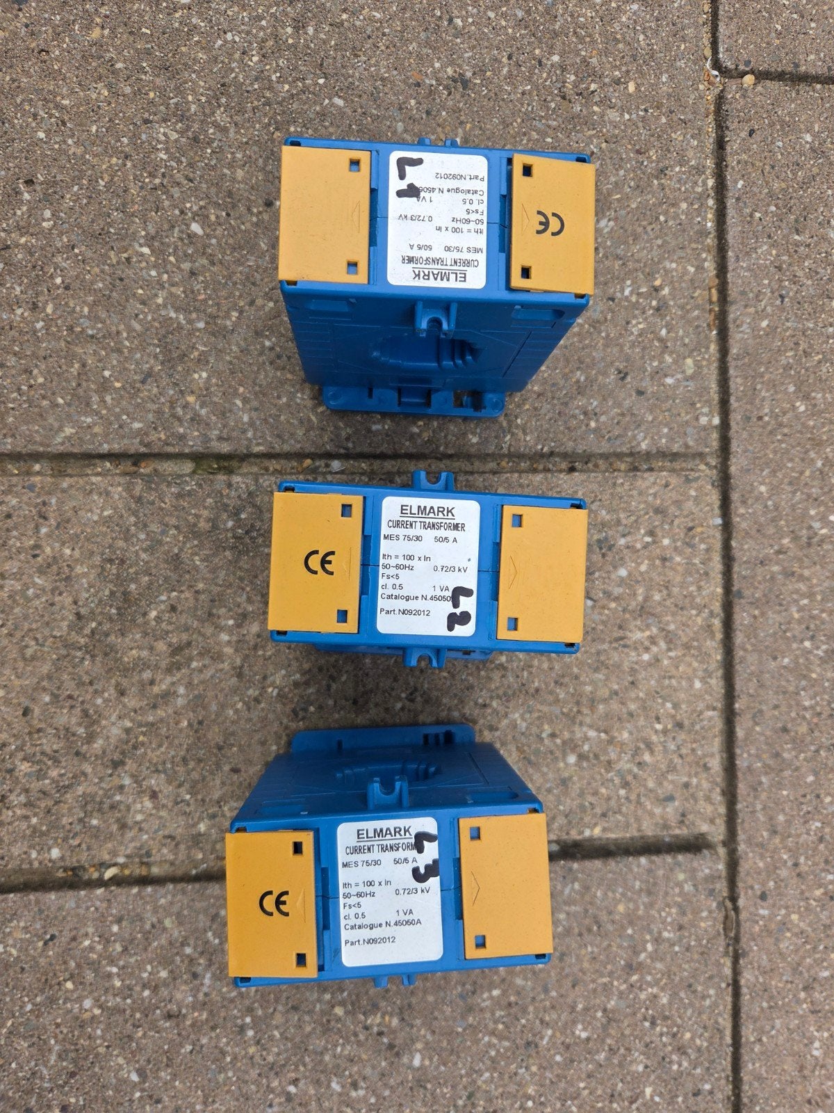 Elmark Stroomtransformator MES 75/30 50/5 A, Ophalen of Verzenden, Gebruikt, Overige merken, Overige typen