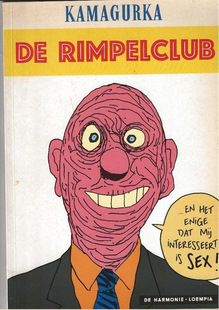 Sex de rimpel club strip met 64 blz, Ophalen of Verzenden