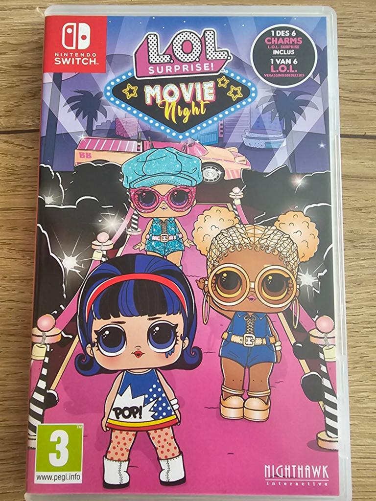 LOL Surprise! Movie Night - Nintendo Switch, 1 speler, Zo goed als nieuw, Vanaf 3 jaar, Ophalen
