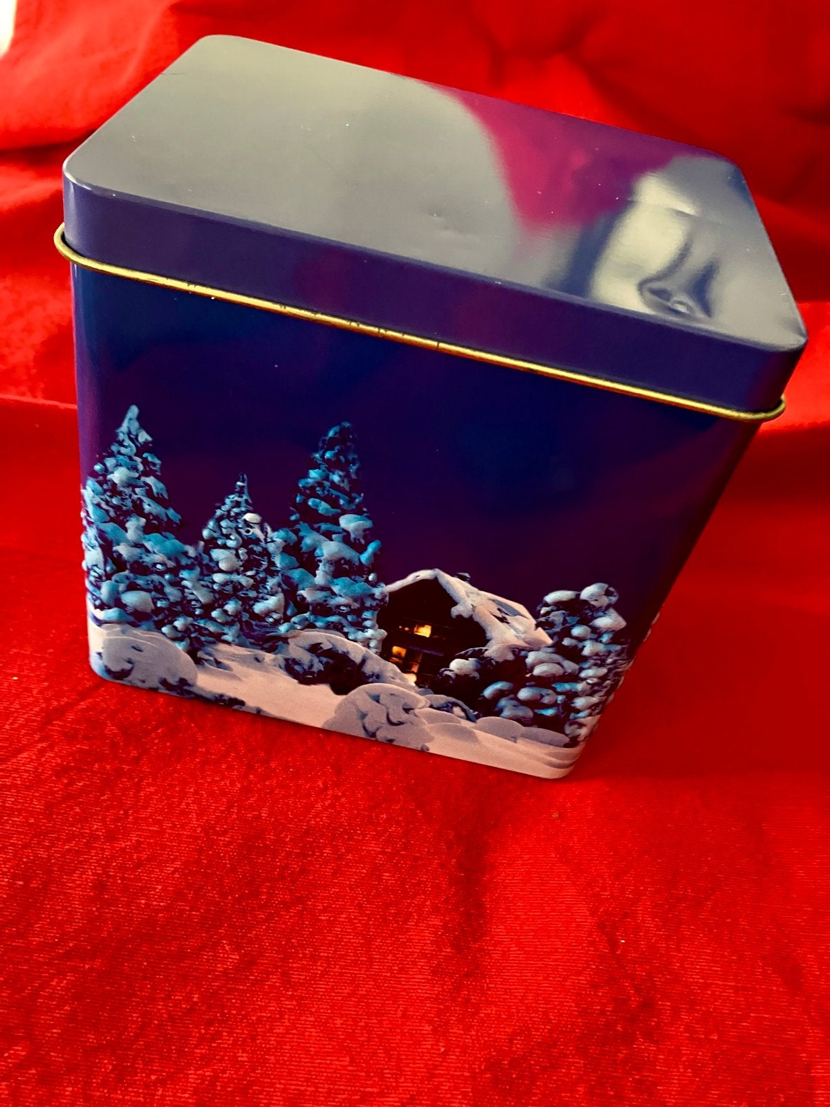 KERST . Snoeptrommel/Muziekdoosje, Ophalen of Verzenden