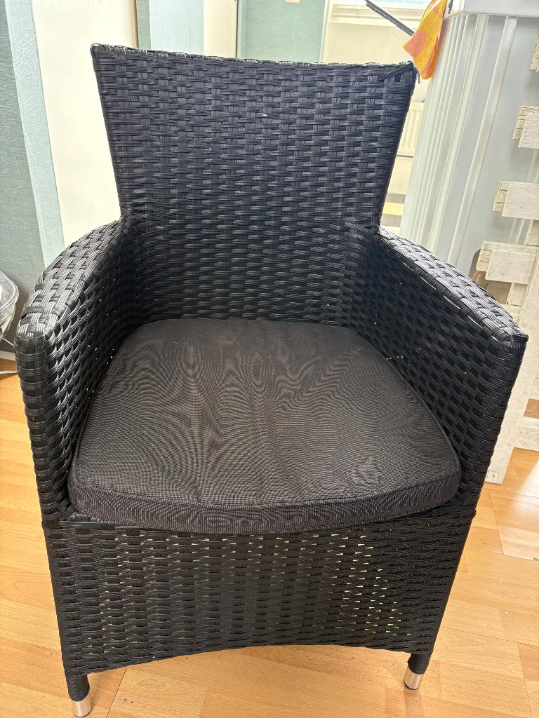 Tuinstoelen 4 stuks, Ophalen, Zo goed als nieuw, Kunststof