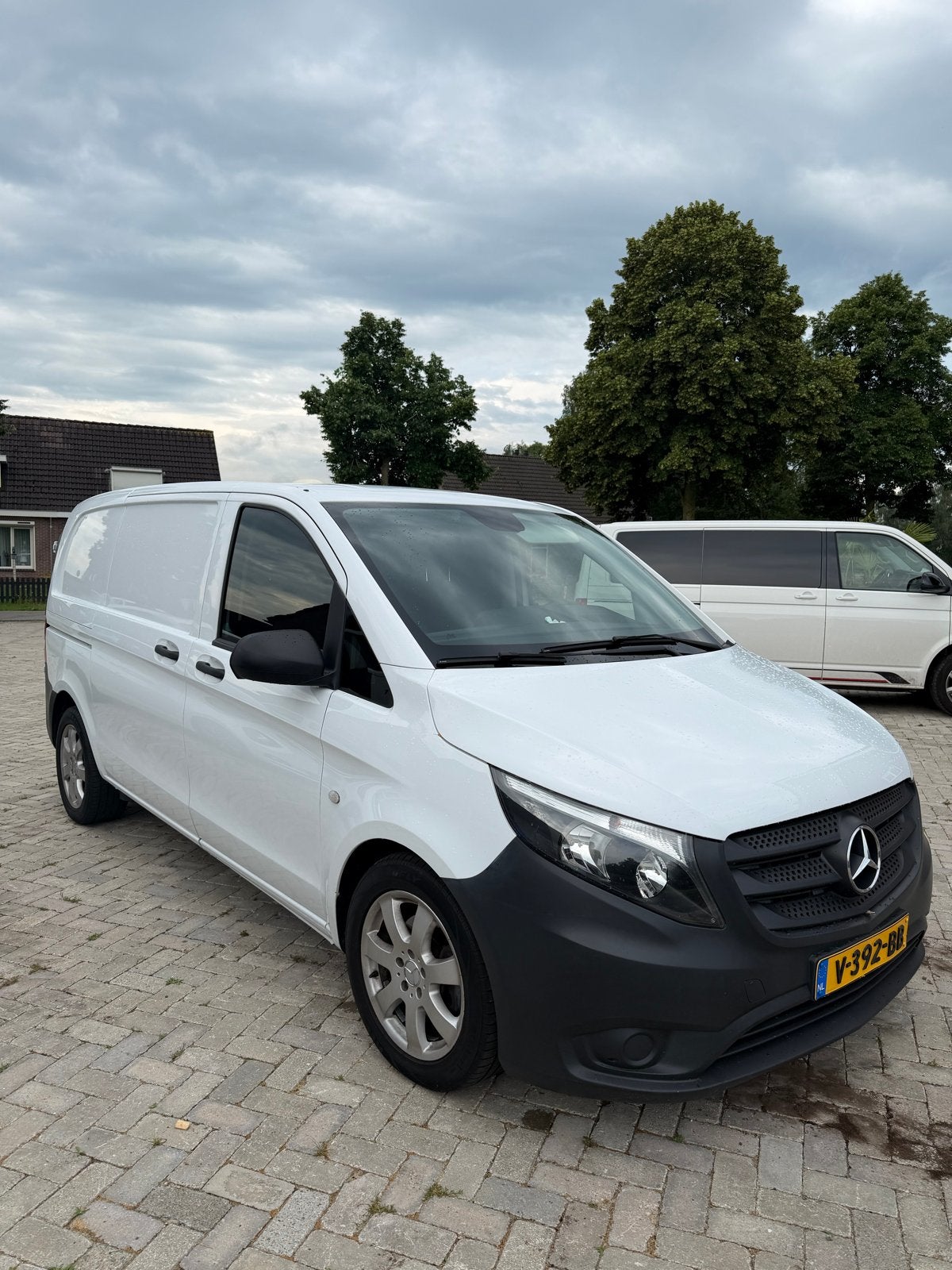 Mercedes-Benz Vito 1.6 CDI 65KW 2016, Auto's, 4 cilinders, Wit, Diesel, Particulier