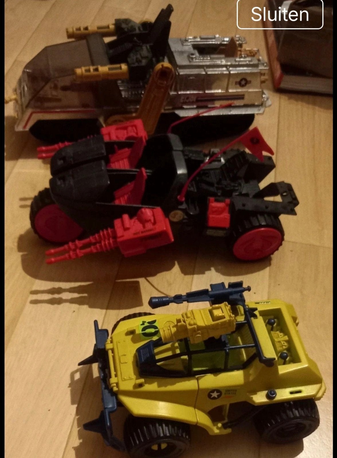 G.I. Joe Voertuigen Collectie - Diverse Modellen, Ophalen of Verzenden, Gebruikt