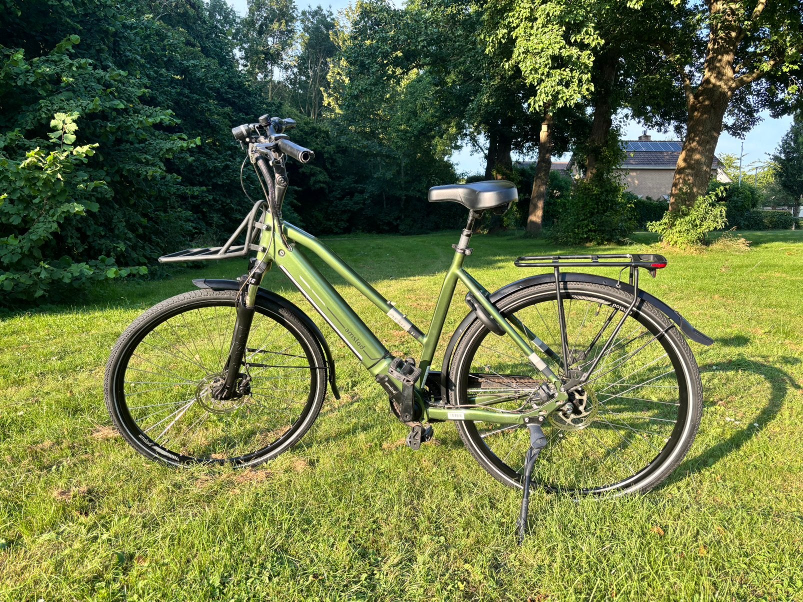 Amslot Dalton ebike snelle lochte electr fiets, Ophalen, Zo goed als nieuw, Overige merken, Versnellingen