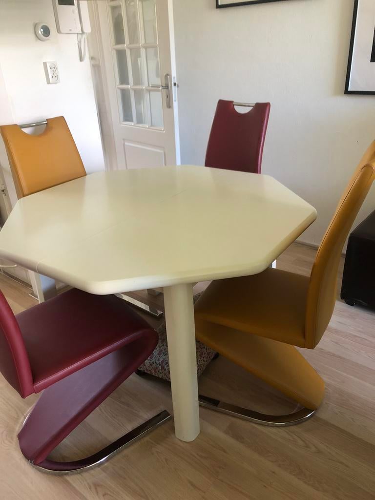 Eethoek ., Huis en Inrichting, Complete eetkamers, Ophalen, Gebruikt, Modern, 4 tot 6 stoelen