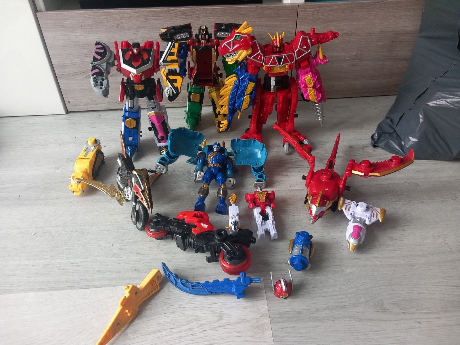 Power Rangers Zoids - Niet geheel compleet, Ophalen of Verzenden, Gebruikt