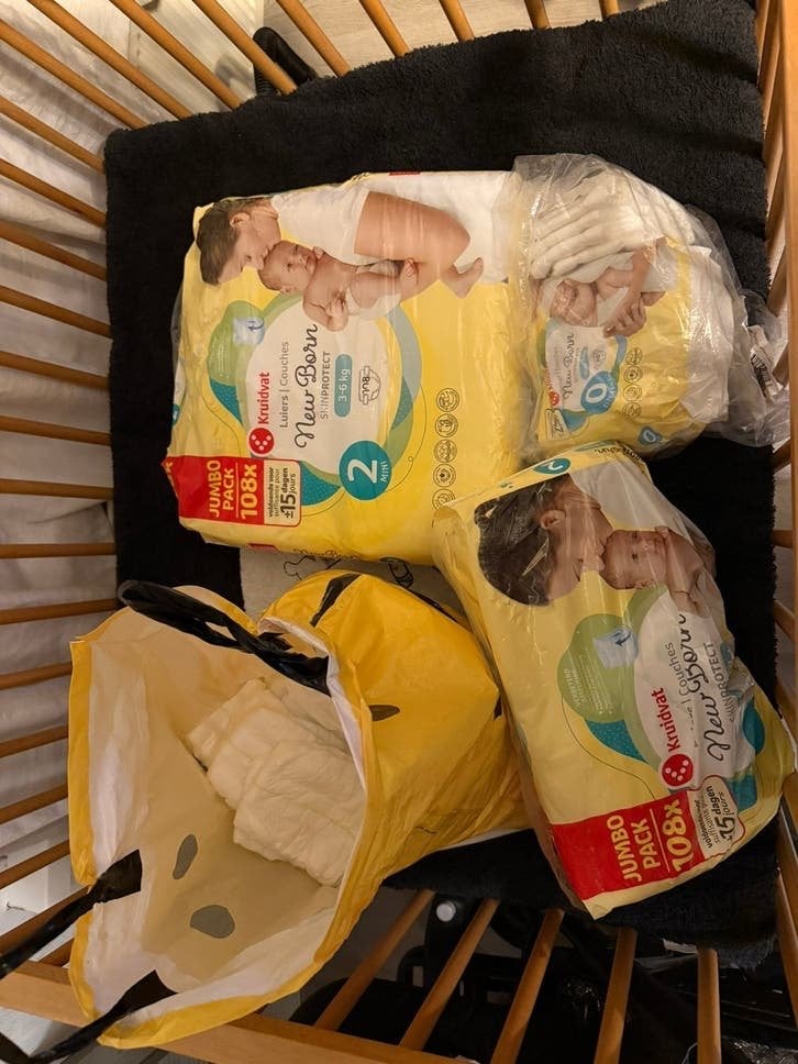 Kruidvat newborn luiers, Overige typen, Nieuw, Standaard, Ophalen