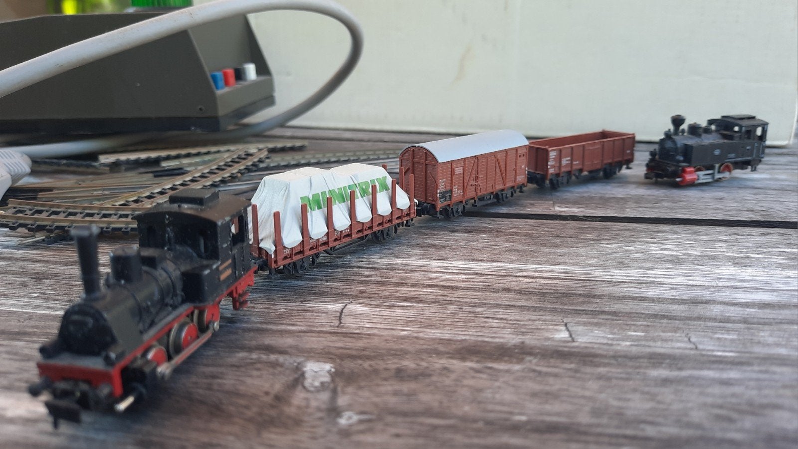 minitrix treintje uit de jaren 80, spoor N, Ophalen of Verzenden, Gebruikt, Gelijkstroom, Trix
